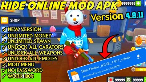 Hide Online MOD APK 4.9.11 .